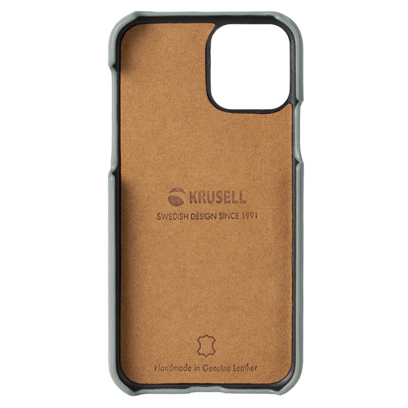 Krusell - iPhone 11 Pro Max Sunne 2-Card Case -灰色真皮皮套 Grey (KSE-61794)