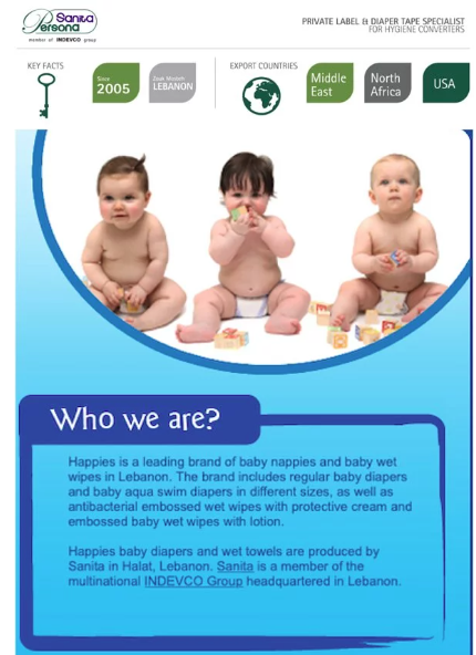 歐盟認可 SANITA 嬰兒多用途濕紙巾帶揭蓋裝 (經低敏測試,不含防腐劑), 64張