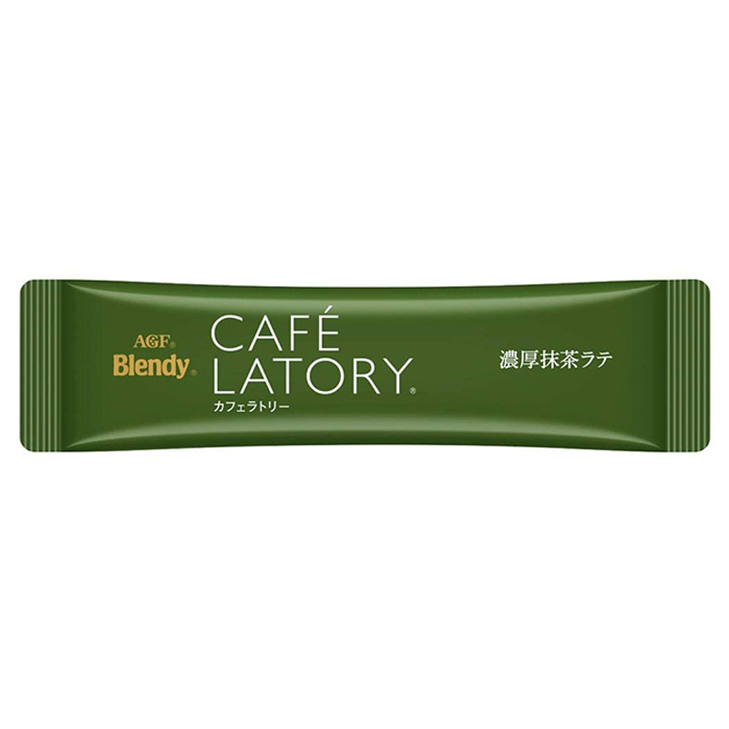日版AGF Blendy Café Latory【濃厚抹茶拿鐵 Latte】(1盒6條)【市集世界 - 日本市集】