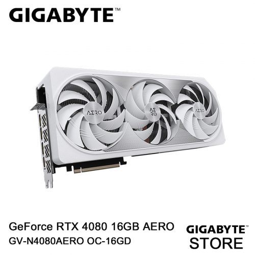 GIGABYTE GeForce RTX™ 4080 16GB AERO OC 顯示咭
