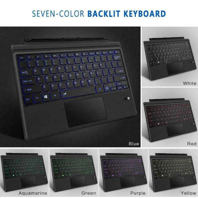 副廠 MicroSoft Surface Pro 3 4 5 6 7 藍牙鍵盤Keyboard（非原廠Microsoft）