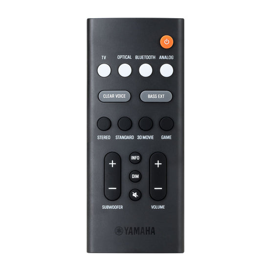 Yamaha Soundbar連超薄無線低音喇叭 [SR-C30A]