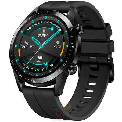 華為 Huawei Watch GT 2 46mm 運動款 智能手錶 黑色 香港行貨 - Freedom Outlet