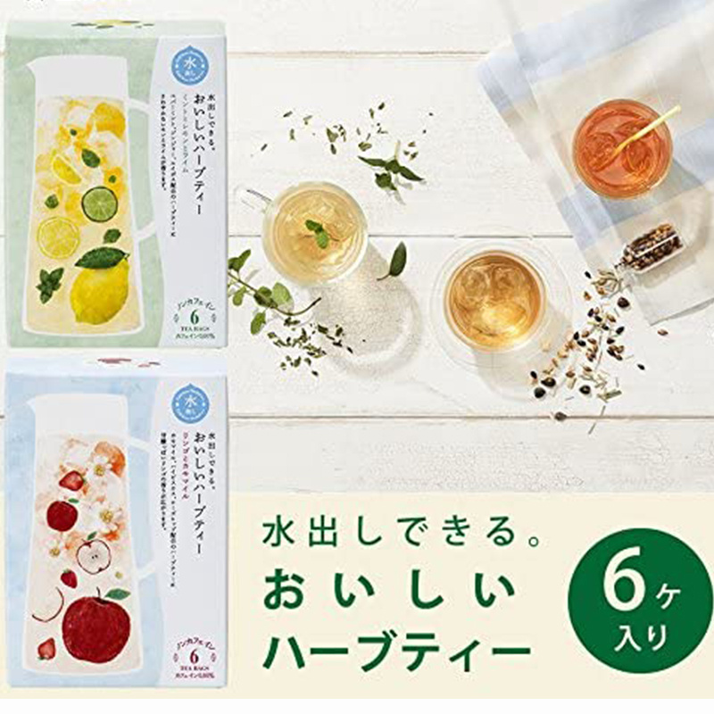 日本【生活の木】水出薄荷檸檬酸橙 零咖啡因冰茶 4gx6包【市集世界 - 日本市集】