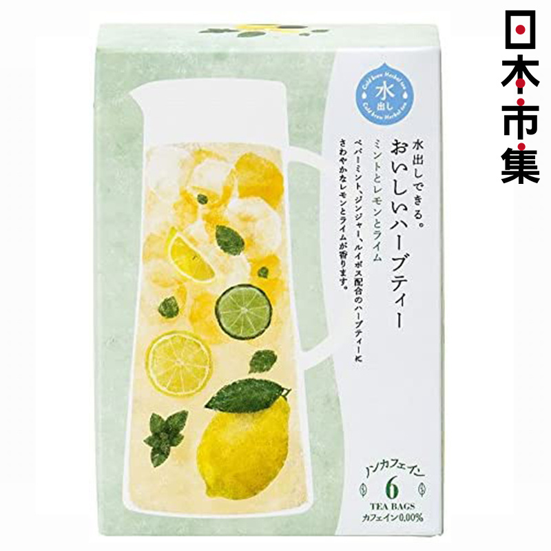 日本【生活の木】水出薄荷檸檬酸橙 零咖啡因冰茶 4gx6包【市集世界 - 日本市集】