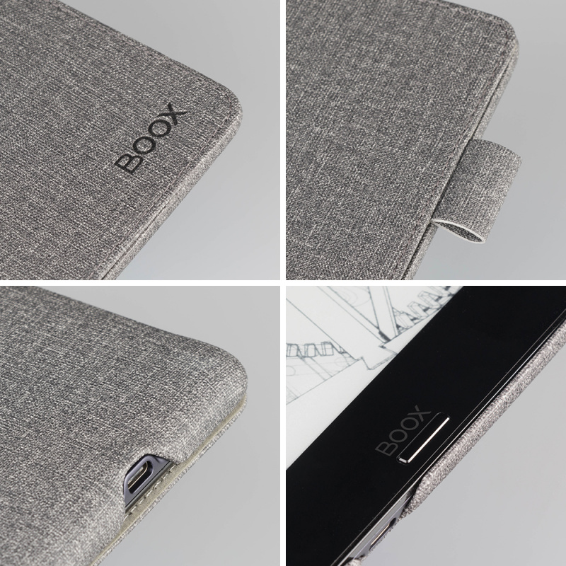 BOOX Nova2/Nova Pro 7.8'' 超薄智能保護套 灰色