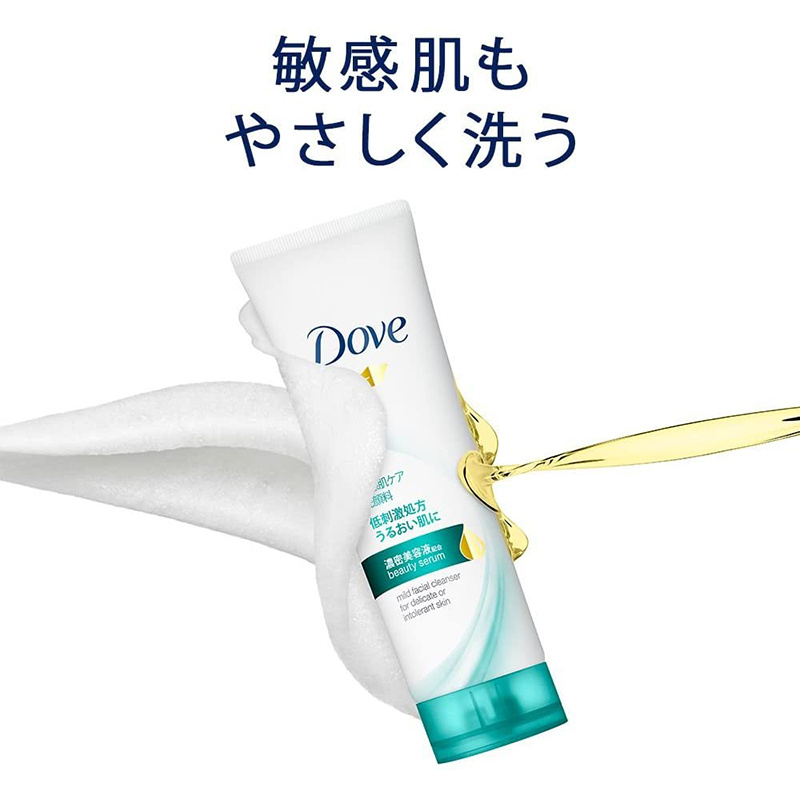 日版Dove【敏感溫和】保濕潔面乳 130g【市集世界 - 日本市集】