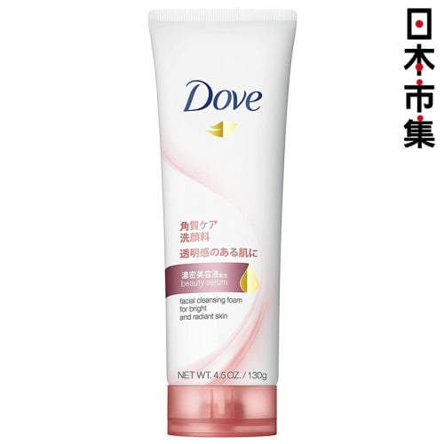 日版Dove【透明感 亮肌】保濕潔面乳 130g【市集世界 - 日本市集】