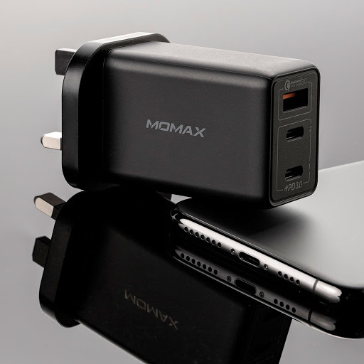 Momax ONEPlug 3-port GaN 快速充電器 65W UM20