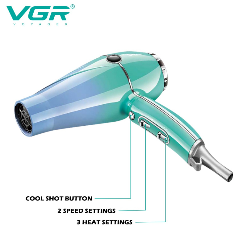 VGR Hair Dryer Machine Professional Hair Dryer Overheating Protection