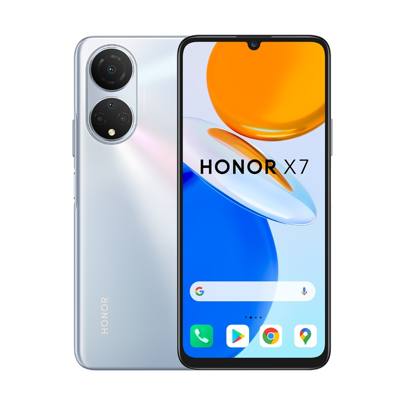 Honor X7 智能電話 - Titanium Silver [4GB RAM + 128GB ROM] [背殼有微花] [行貨三個月保養]