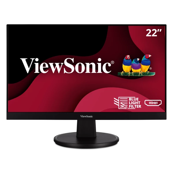 ViewSoinc 22 吋 Full HD SuperClear MVA 無邊框設計護眼顯示器