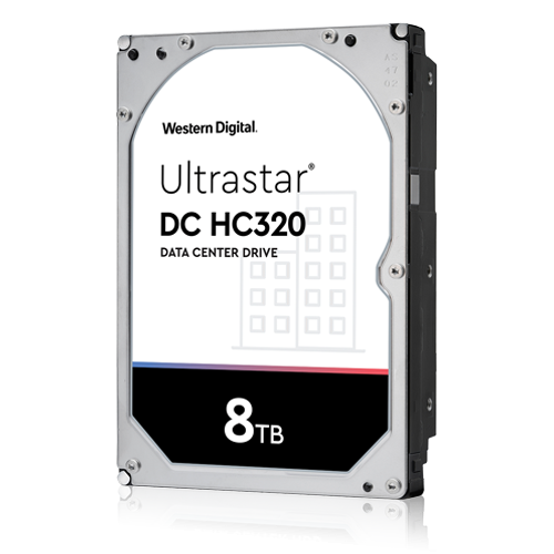 Western Digital HGST Ultrastar DC HC320 7200rpm Enterprise Hard Disk 8TB (HUS728T8TALE6L4)