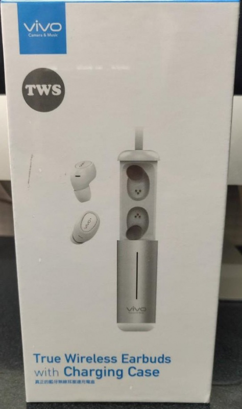 VIVO 藍牙耳機 tws bluetooth earbuds [白色]