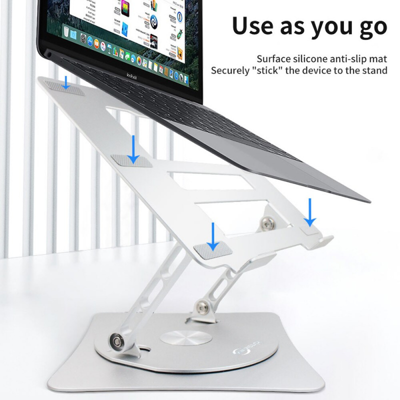 Laptop Stand Aluminium Rotating 360 Tablet Bracket Holder 태블릿 거치대 Ipad