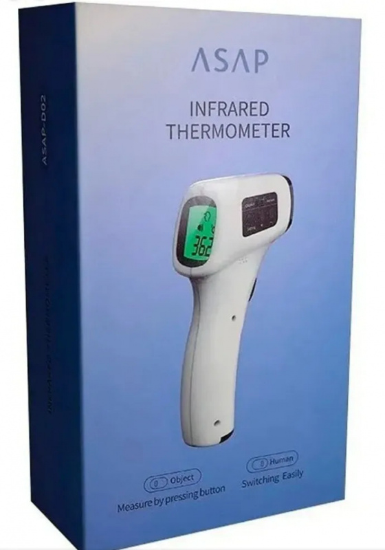 ASAP 非接觸式紅外額頭探熱體溫計 D02 iSolution 數碼產品專門店