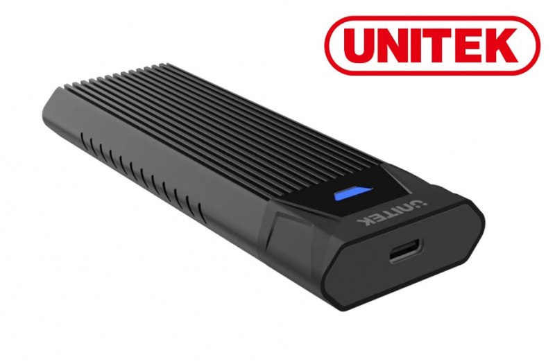 {MPower} Unitek S1203ABK USB 3.1 Gen2 Type-C to M.2 SSD PCIe NVMe External Case 外置 硬盤盒 - 原裝行貨