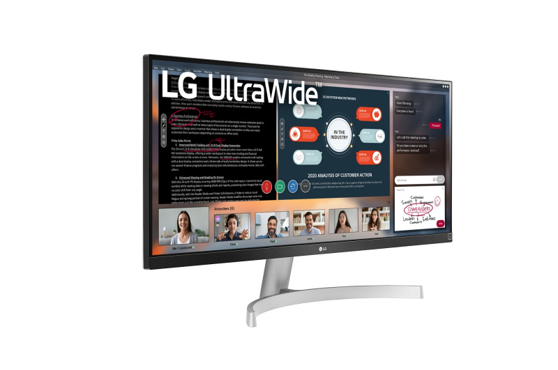 LG 29 吋 21:9 UltraWide™ 全高清顯示器 29WN600-W