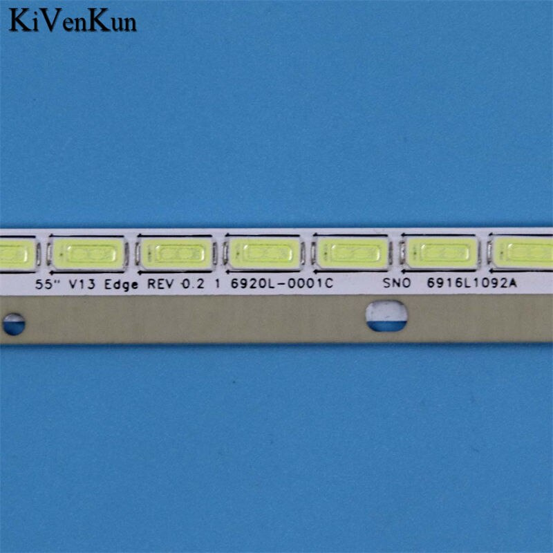 1PCS Set 695mm 新電視 LED 燈條 55 V13 Edge REV 0.2 0.4 1 背光燈條 6920L-0001C ...