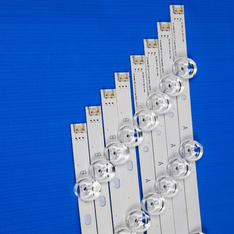 8 件 套 LED 背光燈條適用於 LG 47LB652V 47LB653V 47LB656V 47LB653V-ZK 47 英寸電視背光 ...