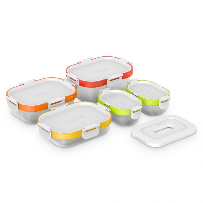 ZOKU Neat Stack 可嵌式雪種保冷食物盒套裝 (11件裝) - 微波爐可用