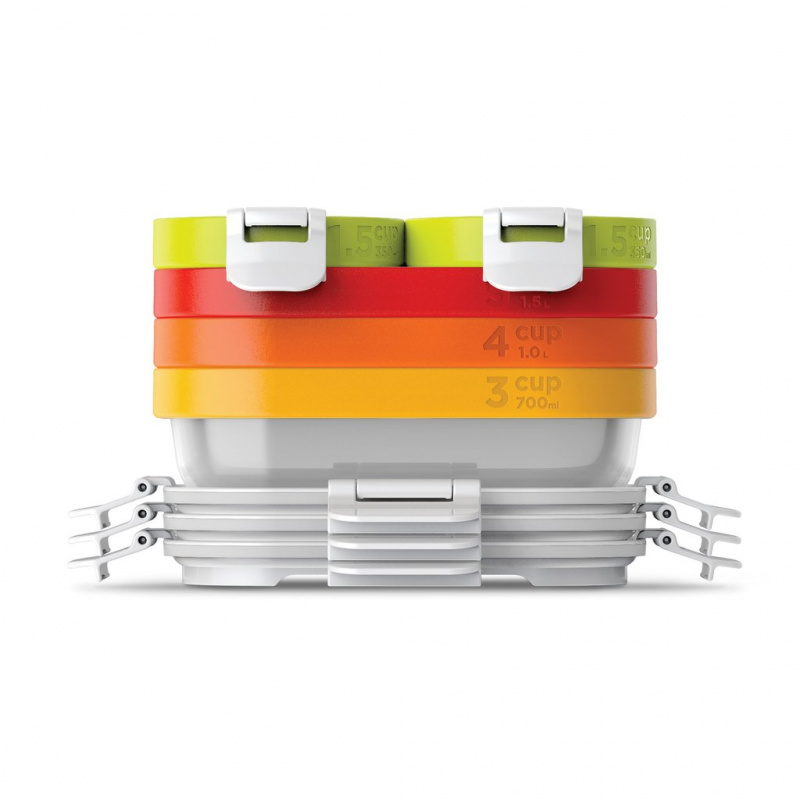 ZOKU Neat Stack 可嵌式雪種保冷食物盒套裝 (11件裝) - 微波爐可用