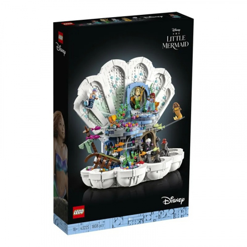 [預訂] LEGO 43225 The Little Mermaid Royal Clamshell「小美人魚」皇家蛤殼 [Disney 迪士尼‌]