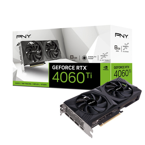 PNY GeForce RTX 4060 Ti 8GB VERTO Dual Fan [現金優惠 $3080]
