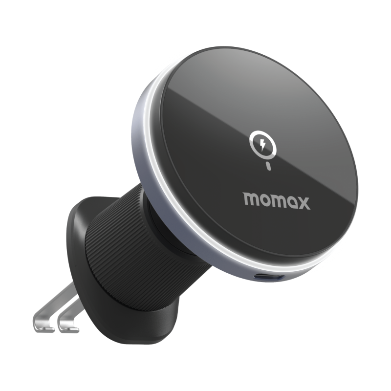 Momax Q.Mag Mount 5 磁吸無線充電車載支架 (通風口位支架) [CM25A]