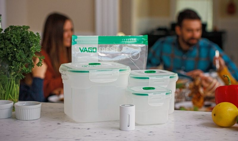 VAGO FRESH 3合1真空機配件 [轉換器+專屬筏子5件 / 食物袋 / 食物盒]
