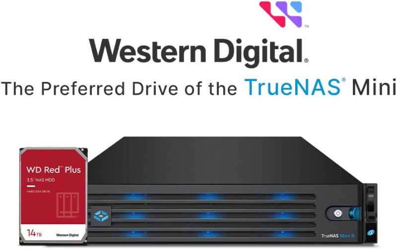TrueNAS Mini R 機架式 ZFS 儲存伺服器,配備 12 個硬碟槽,32GB RAM,八核心 CPU,雙 1/10