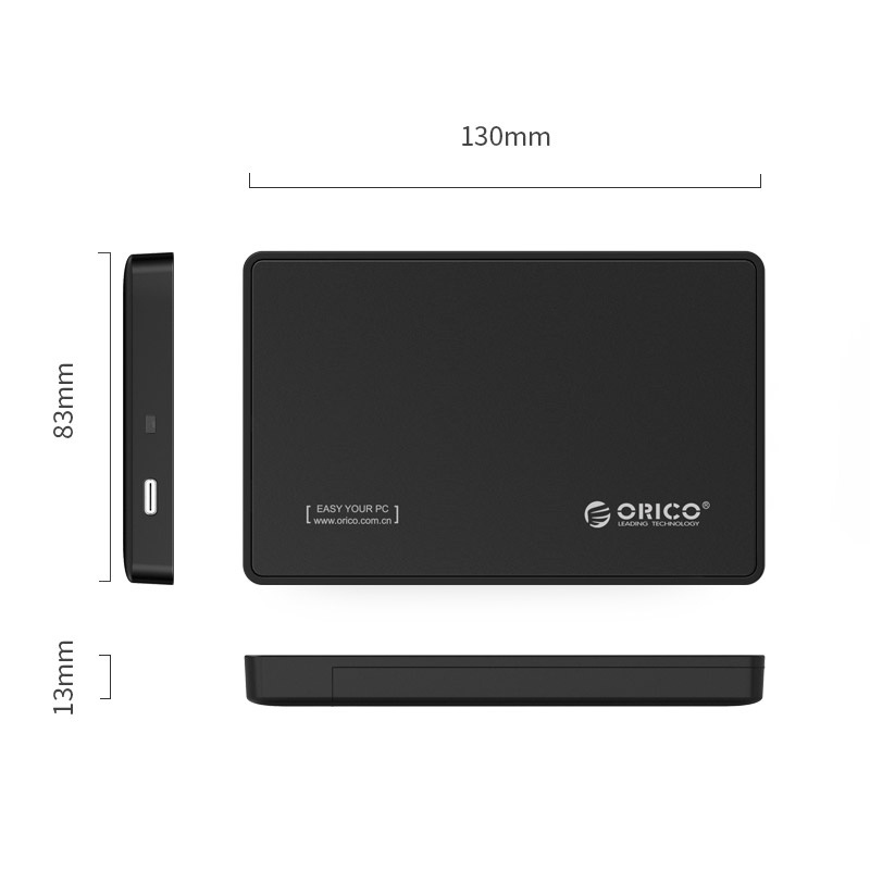 ORICO 2.5" Type-C USB3.1 Gen2 外置硬盤盒 External Case [2588C3-G2]