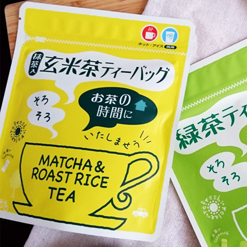 日本 桑名園本店 茶的時間 玄米抹茶 水出冷泡茶 (8包) 40g【市集世界 - 日本市集】
