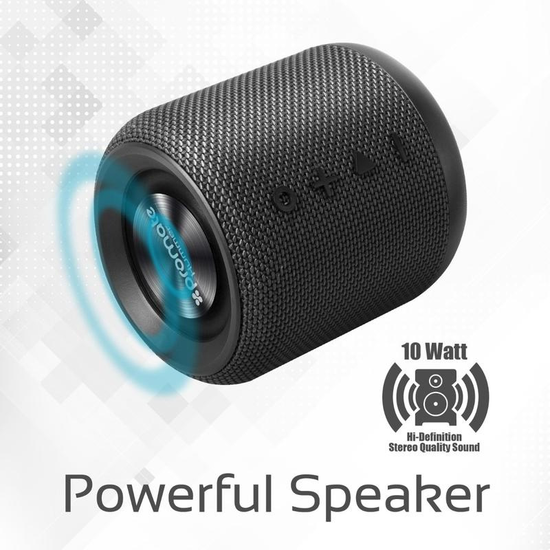 Promate Hummer -10W Portable Bluetooth Speaker 大輸出 便携 勁低音 音箱/啦叭 - BNM ...