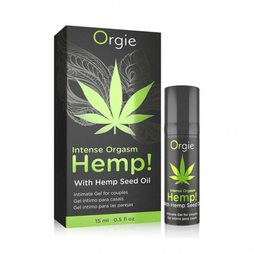 葡萄牙 Orgie – Hemp! Intense Orgasm大麻籽油快感增強凝膠 