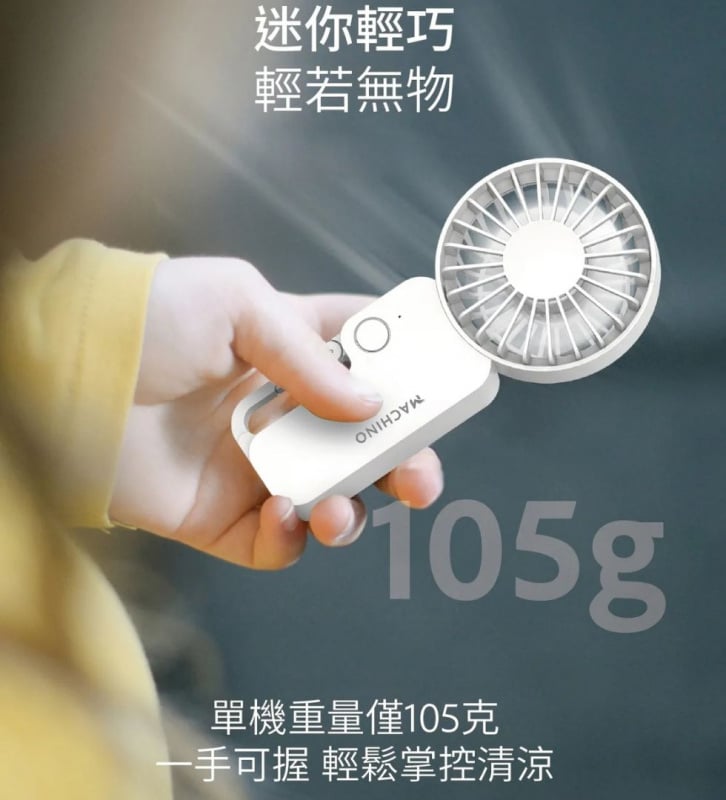 Machino Mini 12 手持強力風扇 - SomeGadget - STOREROOM 物適