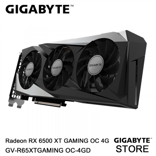 GIGABYTE Radeon™ RX 6500 XT GAMING OC 4G 顯示卡