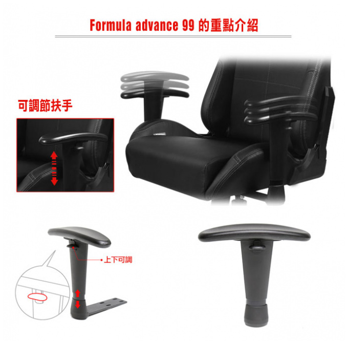 DXRacer Formula Advance 99 賽車電競椅