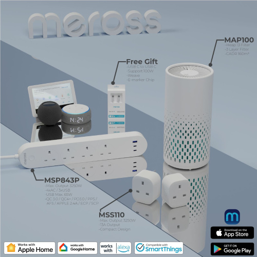 Meross Apple HomeKit 高級智能電力管家套裝