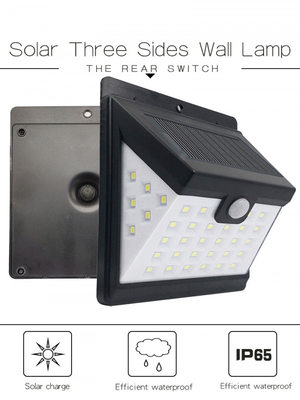 太陽能戶外感應燈40Led(4件裝特價)