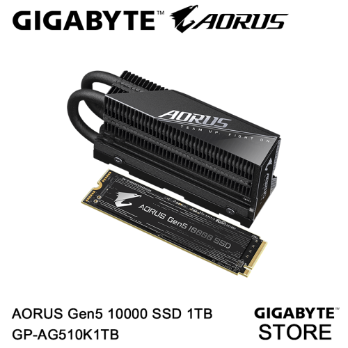 【9月限定】GIGABYTE AORUS Gen5 10000 SSD 1TB