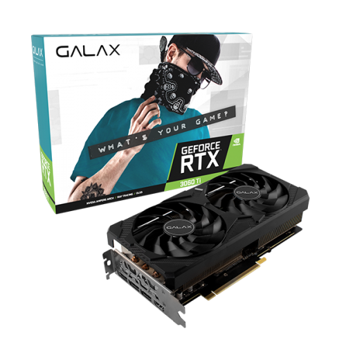 GALAX GeForce RTX 3060 Ti 8GB GDDR6X 1-Click OC Plus 顯示卡