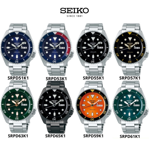 SEIKO 5 Sports 不鏽鋼 SKX Sports Style 機械水鬼自動手錶