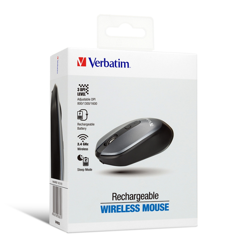 Verbatim 可充電無線滑鼠