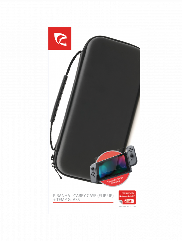 Piranha Combo Carry Case + 玻璃貼 Switch