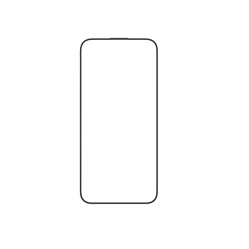 Momax iPhone 15 系列 GlassPro+ 全篇幅絲印邊玻璃膜 PZAP23F1D