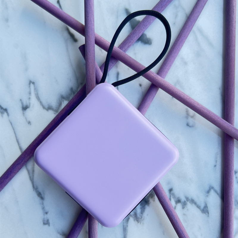 2038893 Vinnic DAMAVAND 5000mAh 自帶雙線迷你充電器 (藍色) - Vinnic