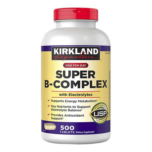 Kirkland Signature Super B-Complex 超級維生素 維他命B雜 含電解質 (500粒裝)