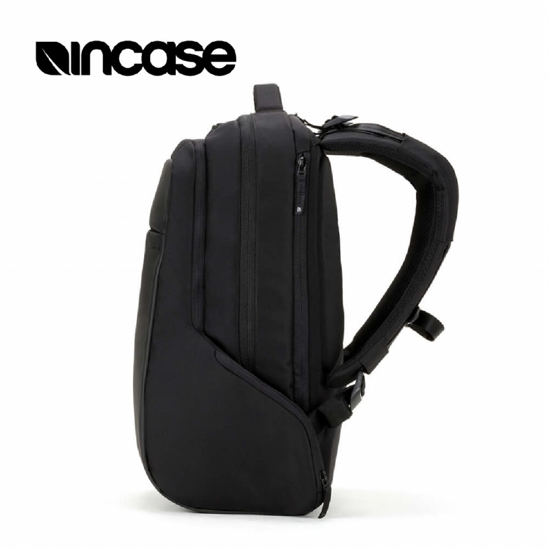 icon triple black backpack
