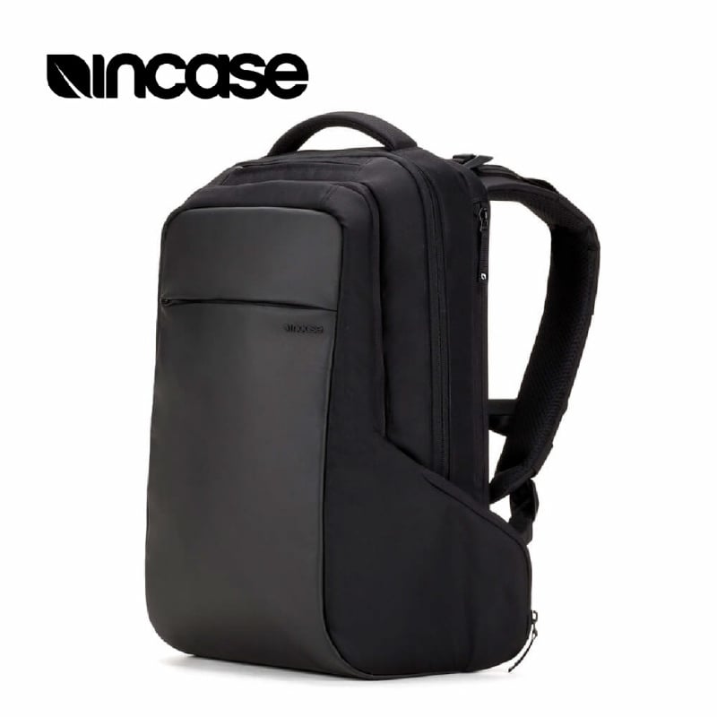 icon triple black backpack